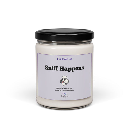 Sniff Happens Scent Soy Candle - 9oz, Perfect Gift for Friends
