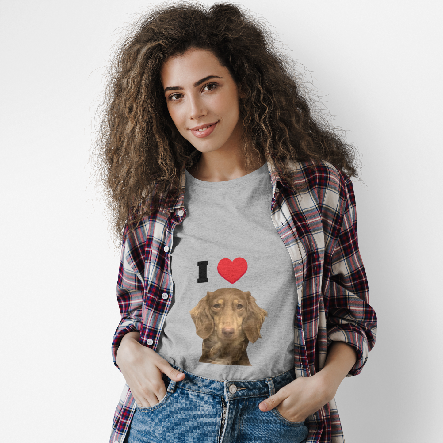 I Love My Dog Unisex T-Shirt, Pet Lover Gift, Funny Dog T-Shirt, Cute Animal Tee, Gift for Dog Owners, Casual Dog Apparel