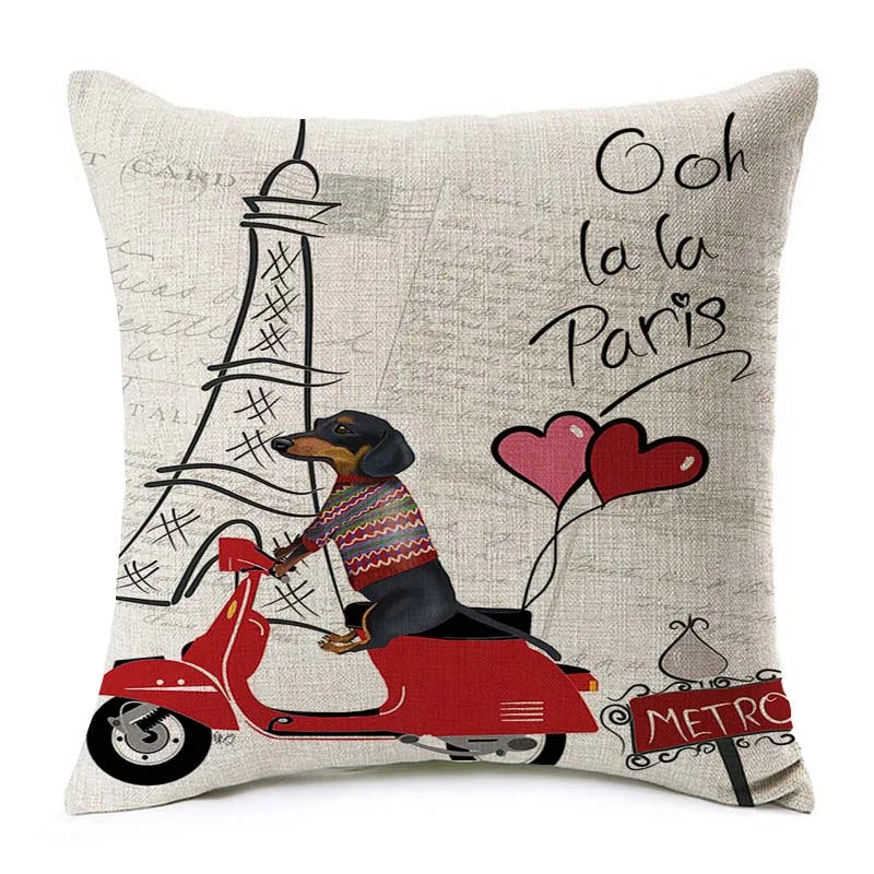 Dachshund Dog Cushion Covers