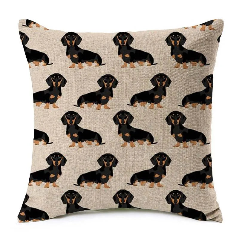 Dachshund Dog Cushion Covers