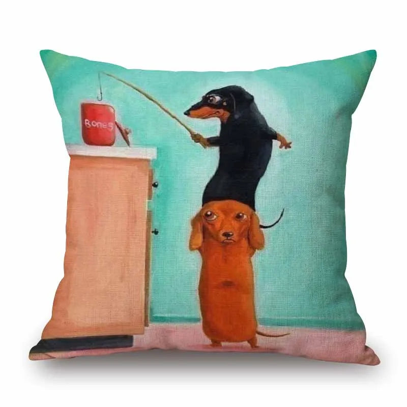 Dachshund Dog Cushion Covers