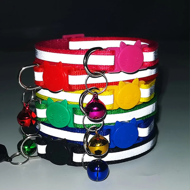 Custom Personalized Reflective Cat Collar