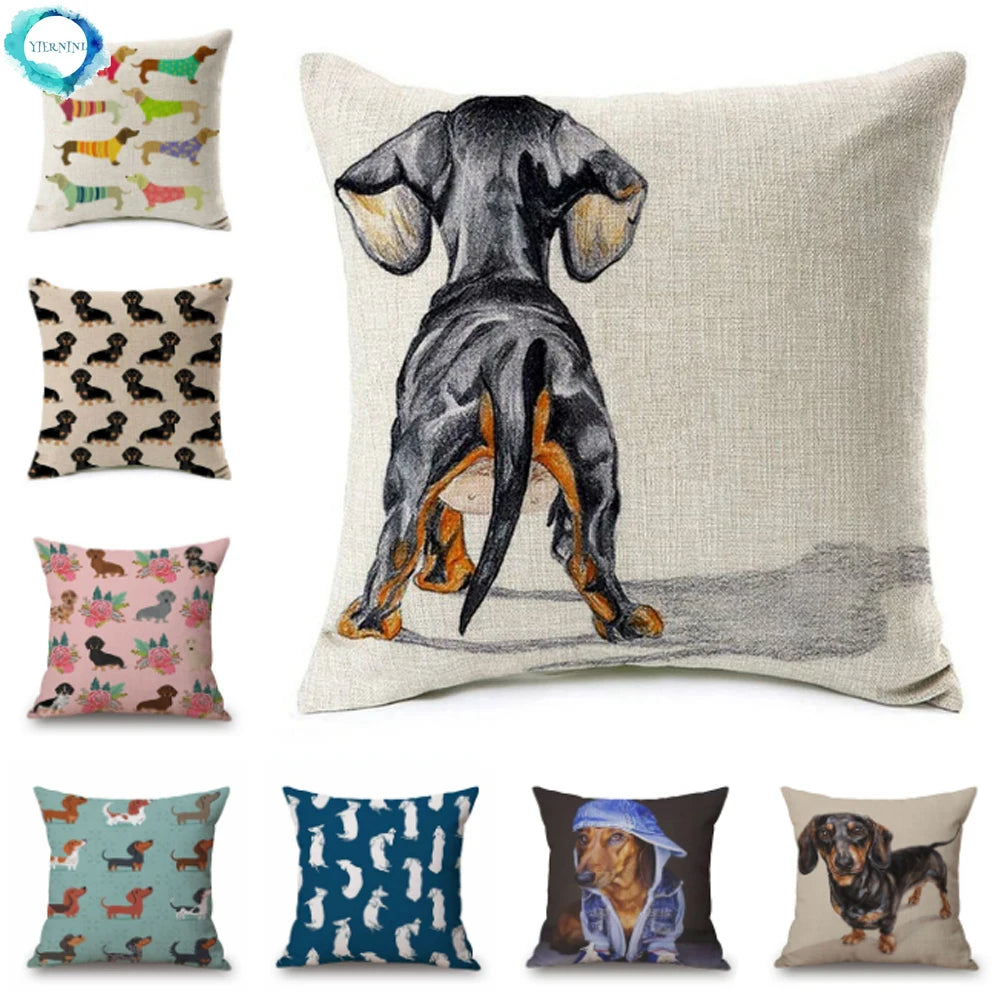 Dachshund Dog Cushion Covers