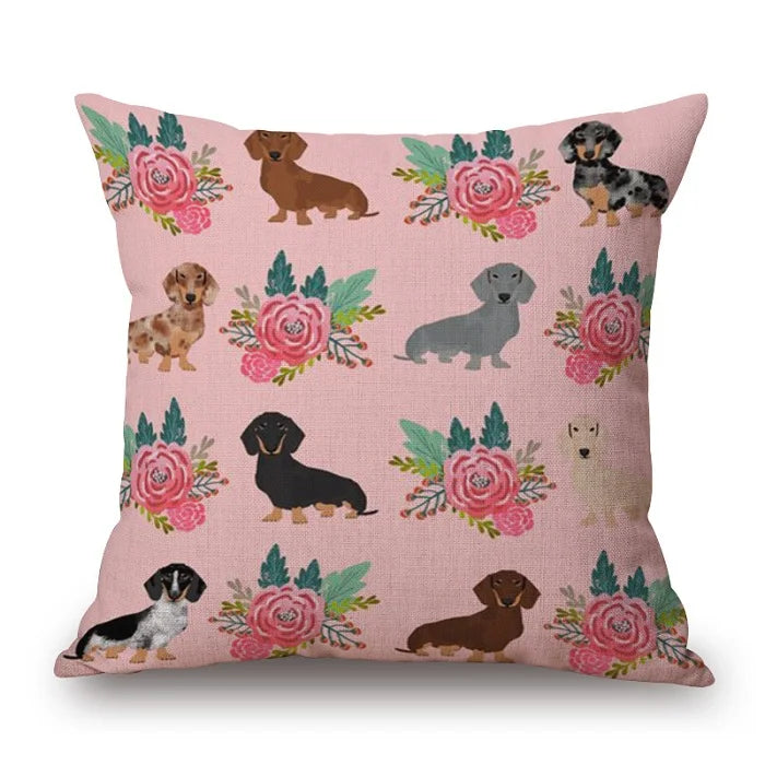 Dachshund Dog Cushion Covers