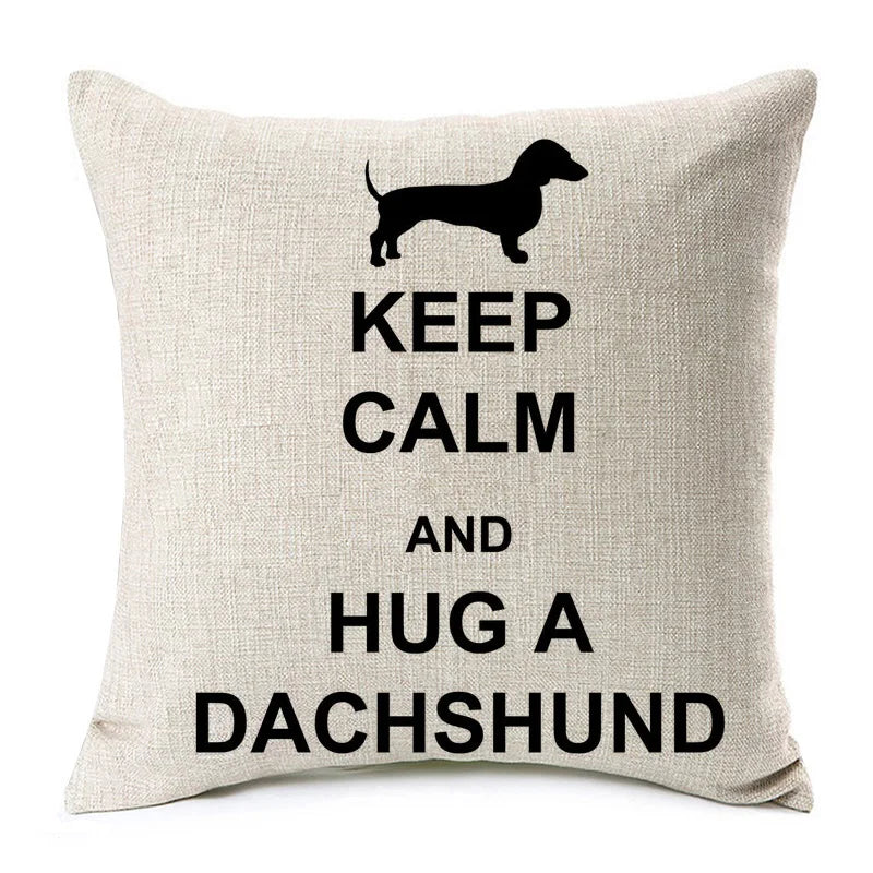 Dachshund Dog Cushion Covers