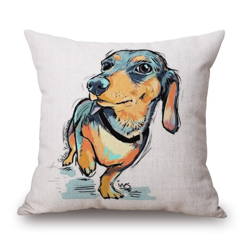 Dachshund Dog Cushion Covers