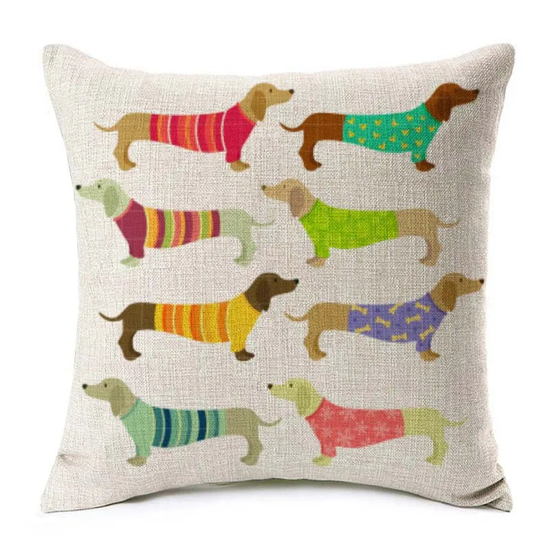 Dachshund Dog Cushion Covers