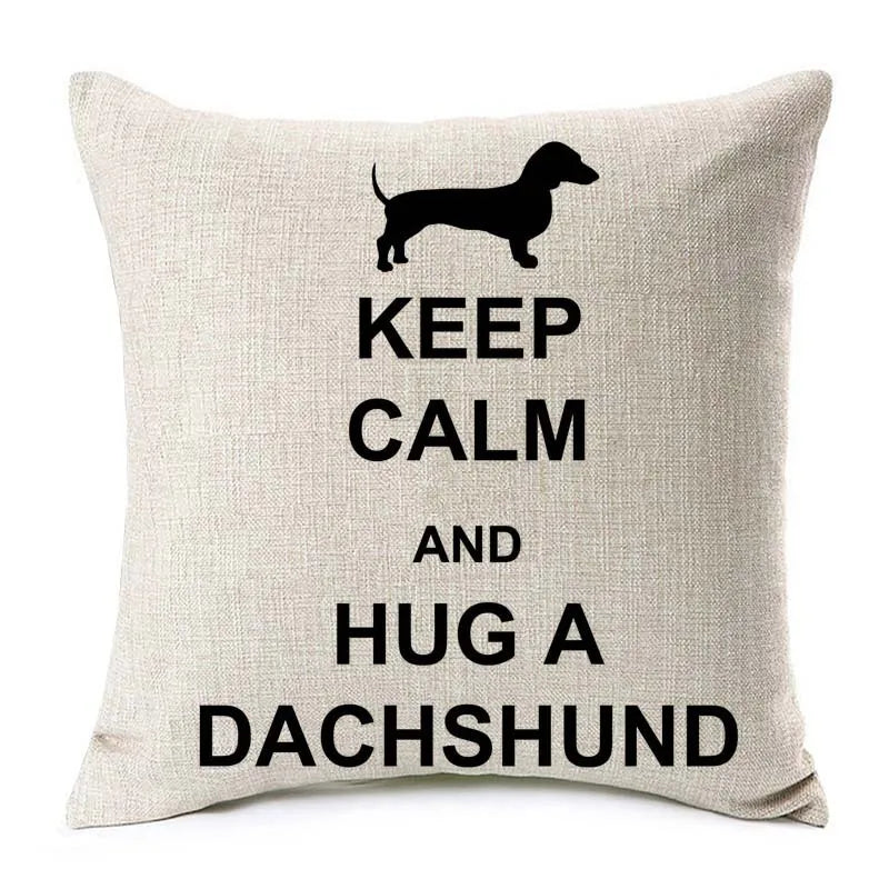 Dachshund Dog Cushion Covers