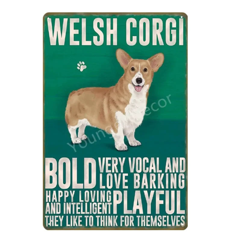 Funny Animals Pet Dogs Wall Decor Poster