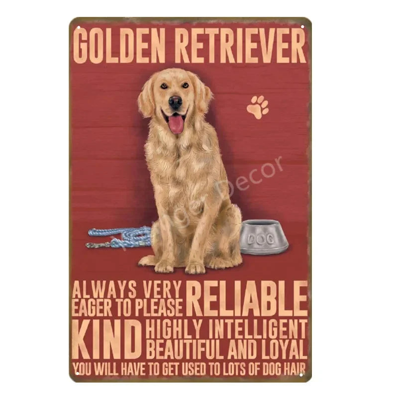 Funny Animals Pet Dogs Wall Decor Poster