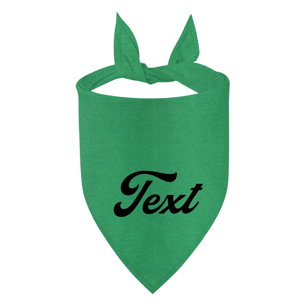 Customizable Dog & Cat Bandana