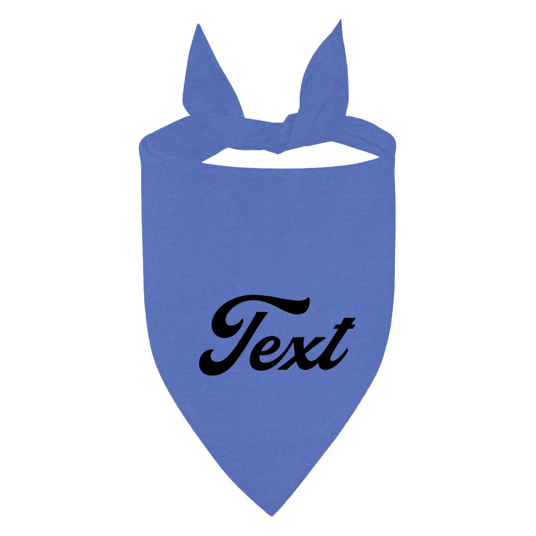 Customizable Dog & Cat Bandana