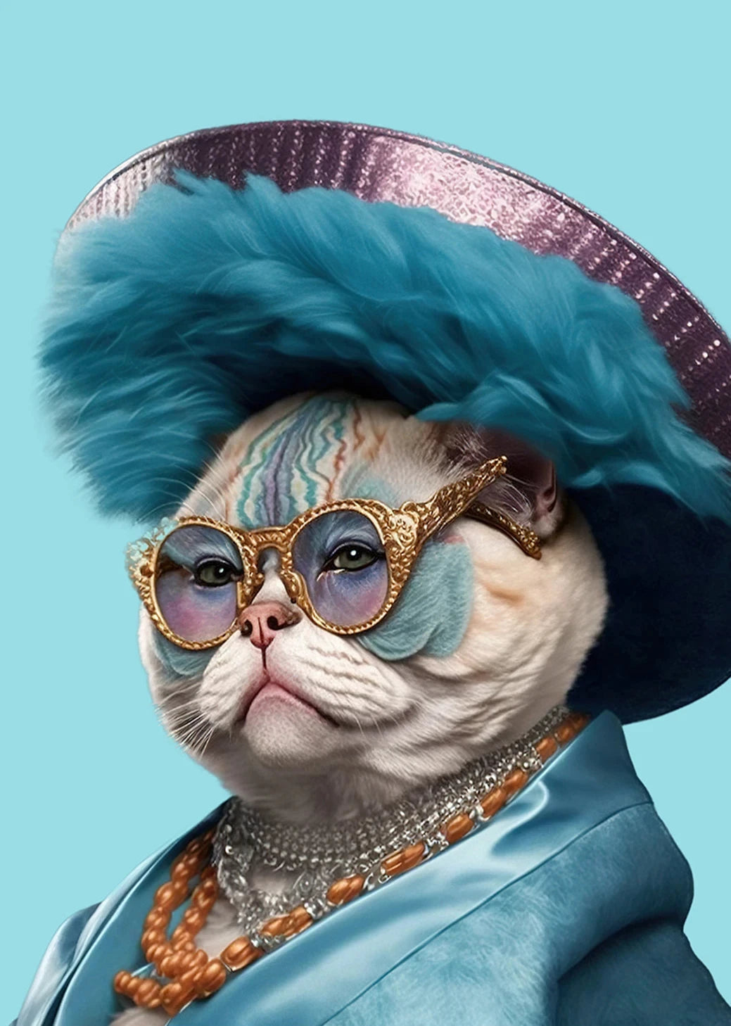 Animal's Gorgeous Cross Dressing Poster