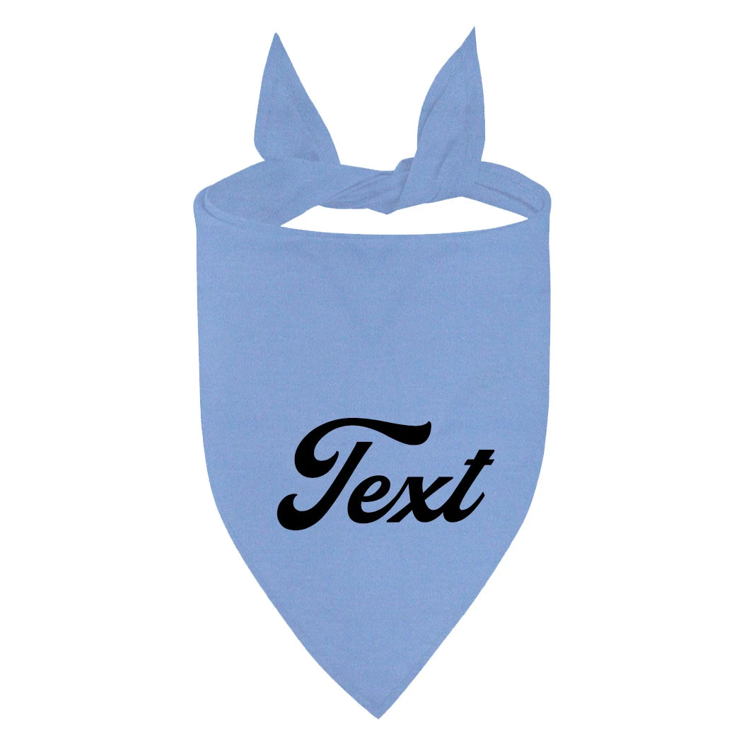 Customizable Dog & Cat Bandana