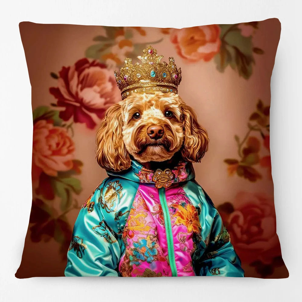 Cool Animals Portraits Cushion Cover
