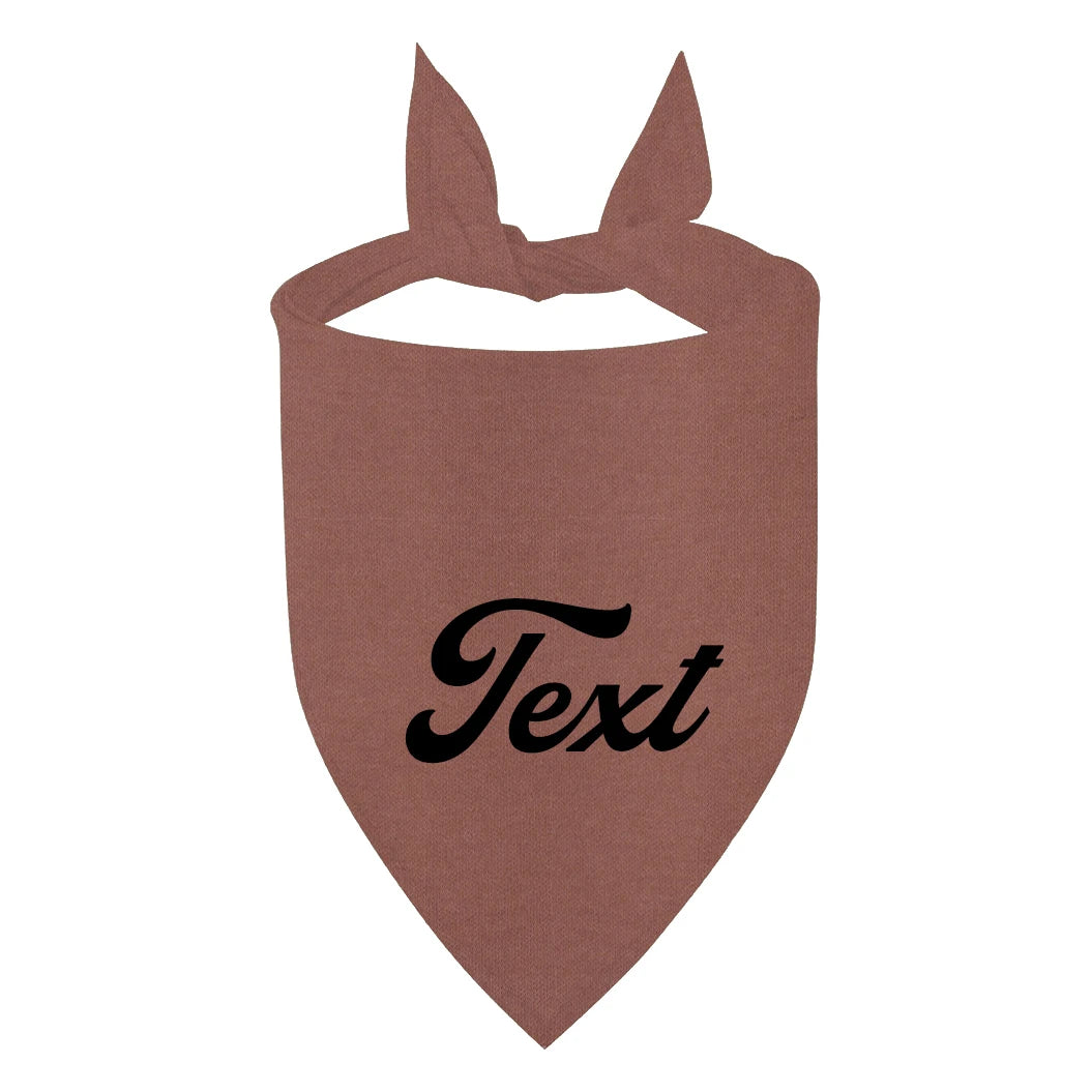 Customizable Dog & Cat Bandana