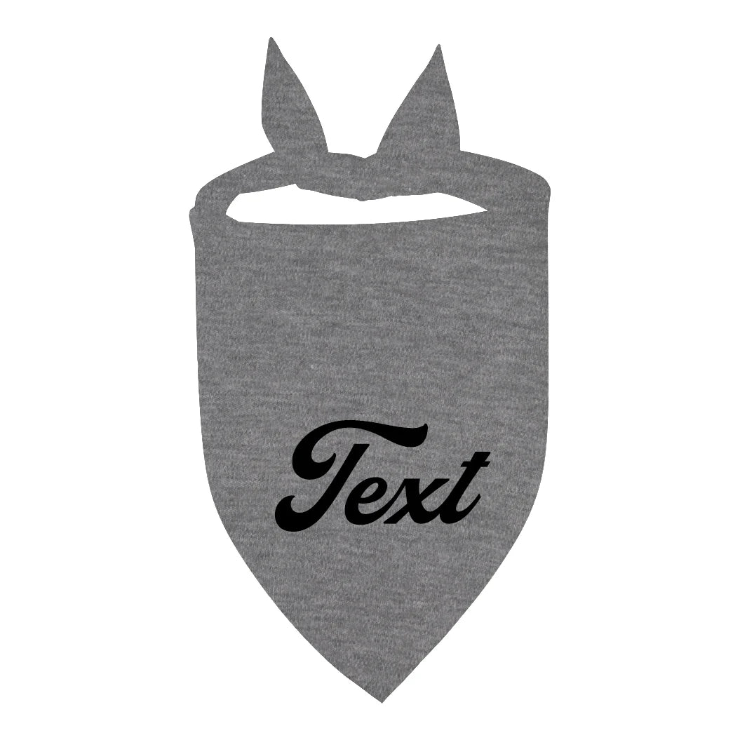 Customizable Dog & Cat Bandana