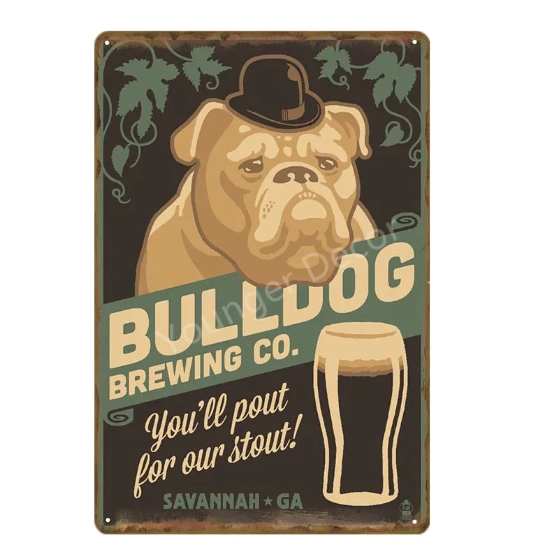 Funny Animals Pet Dogs Wall Decor Poster