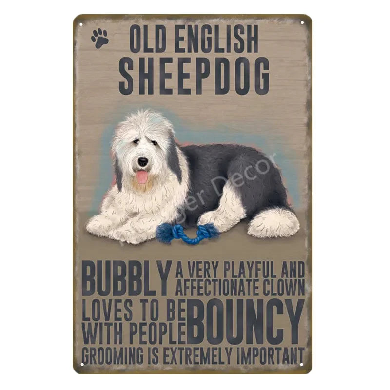 Funny Animals Pet Dogs Wall Decor Poster