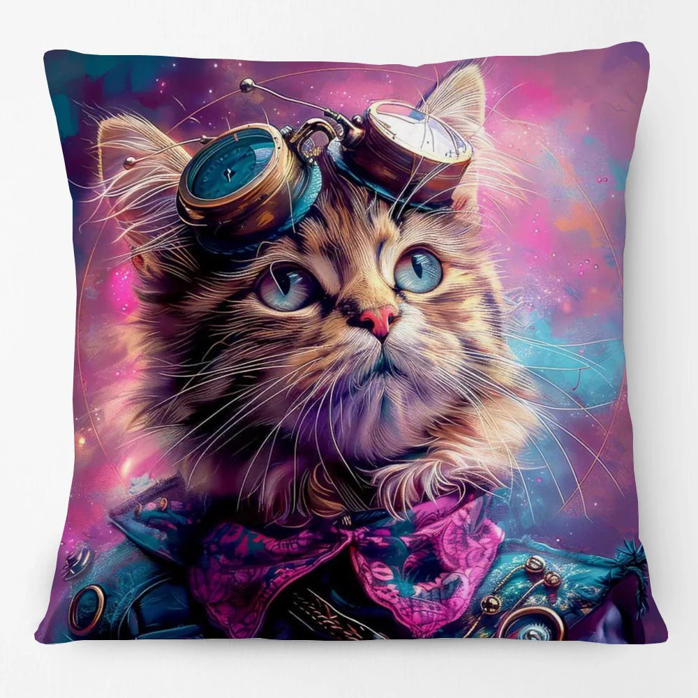 Cool Animals Portraits Cushion Cover