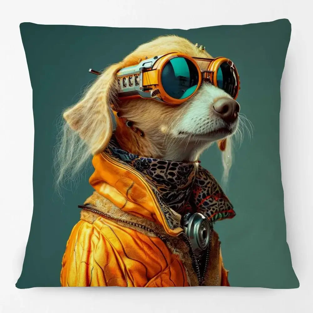 Cool Animals Portraits Cushion Cover