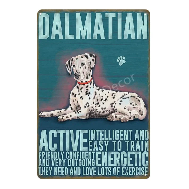Funny Animals Pet Dogs Wall Decor Poster