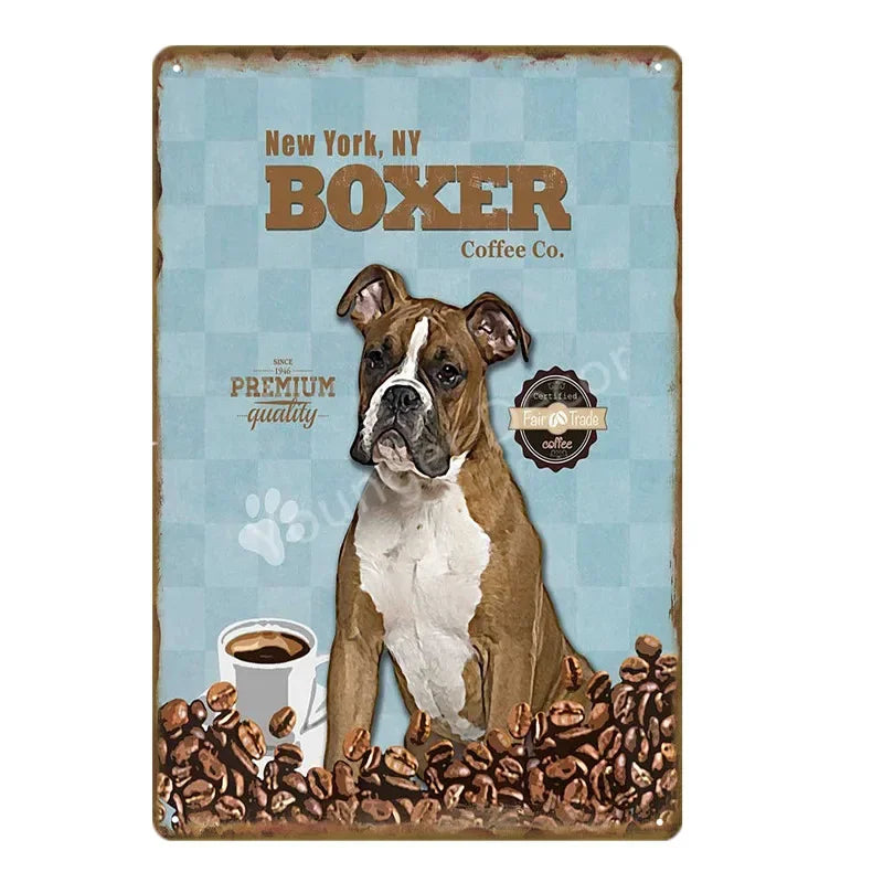 Funny Animals Pet Dogs Wall Decor Poster