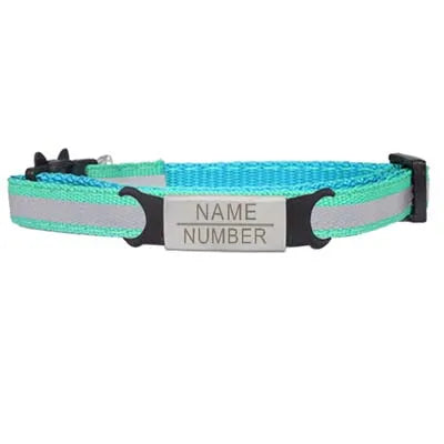 Custom Personalized Reflective Cat Collar