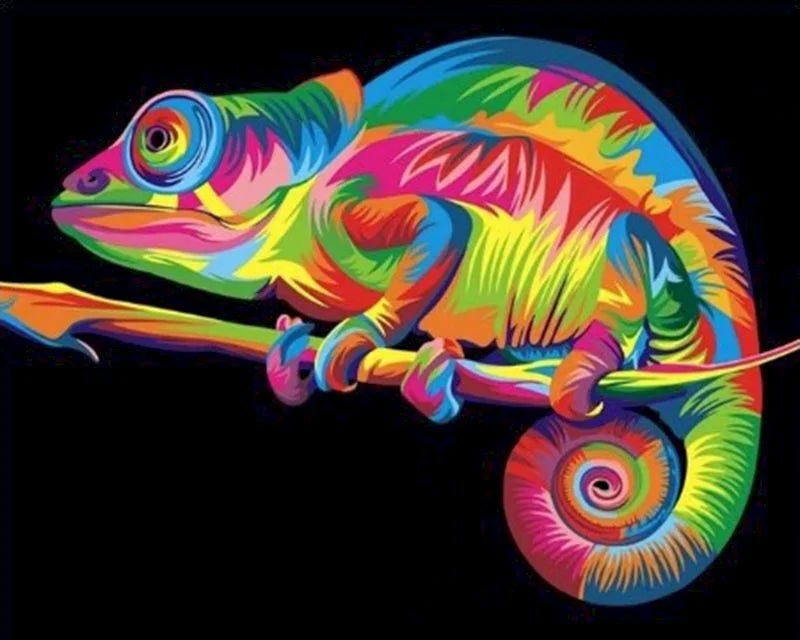 40x50cm Painting By Numbers Animals On Canvas