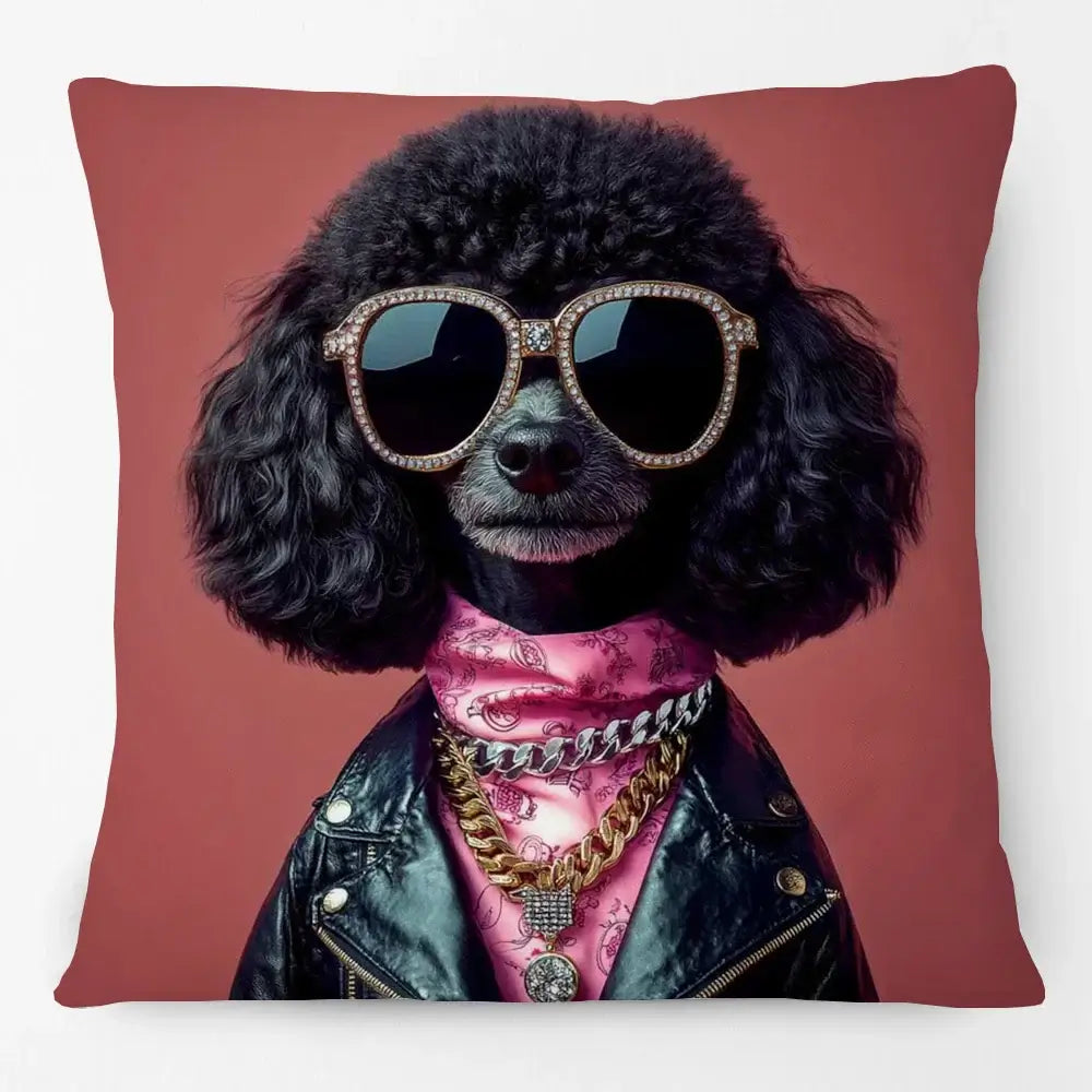 Cool Animals Portraits Cushion Cover