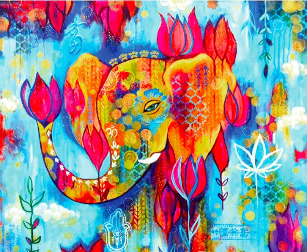 40x50cm Painting By Numbers Animals On Canvas