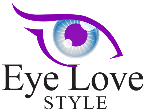 Logo of 'Eye Love Style' with a stylized eye design on a white background
