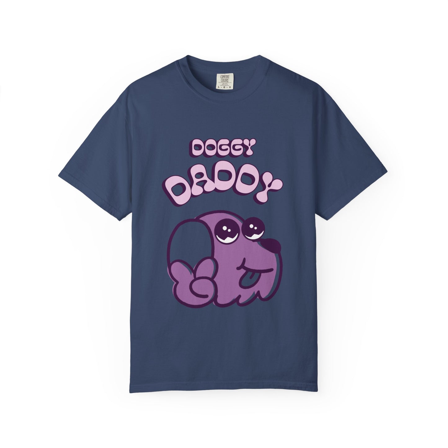 Doggy Daddy T-Shirt — Cute Cartoon Pup Graphic Tee