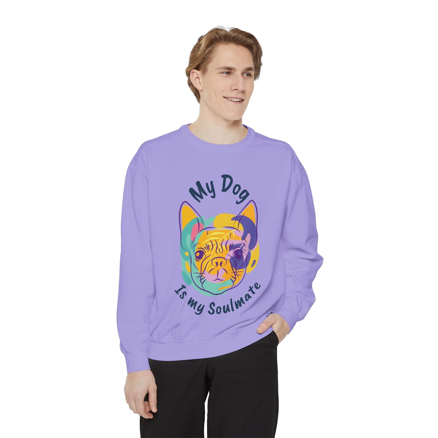 My Dog is my Soulmate— 'Dog Lover' Crewneck