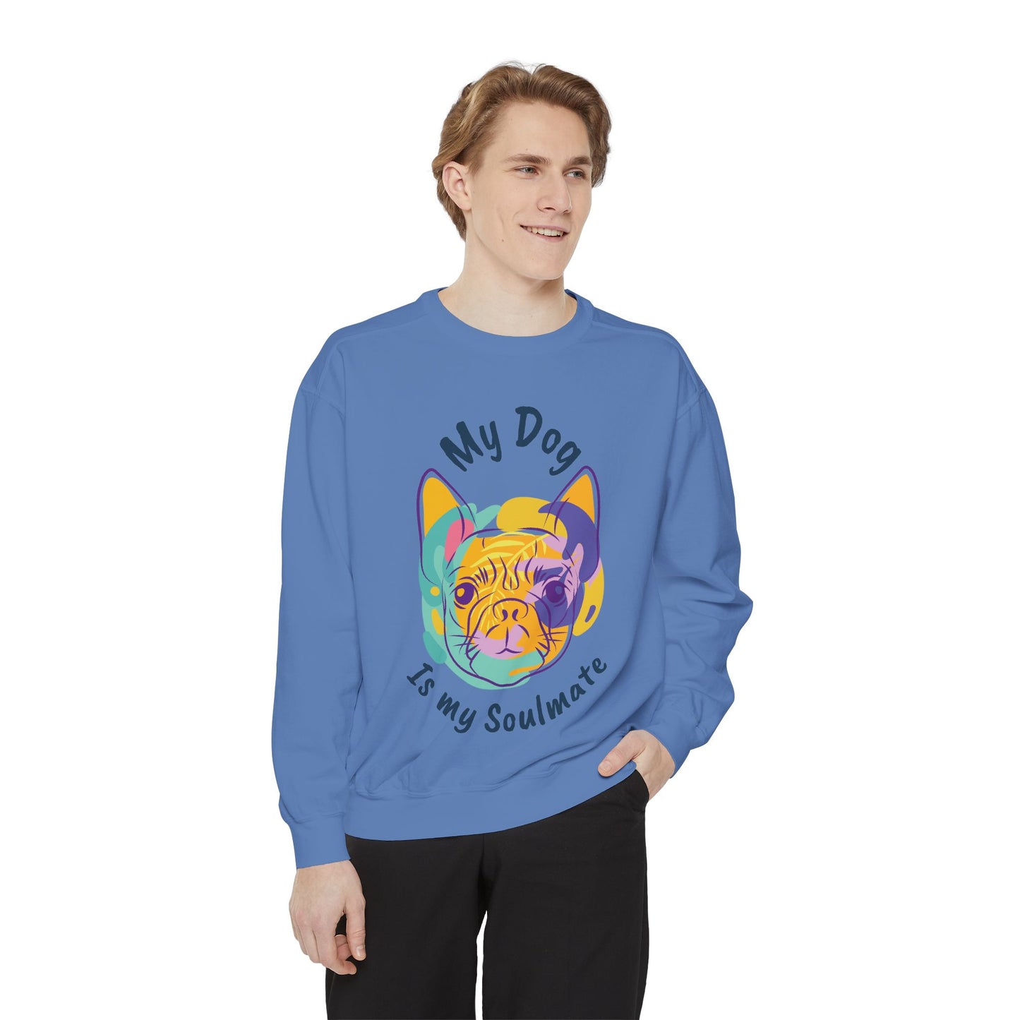 My Dog is my Soulmate— 'Dog Lover' Crewneck