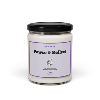 Paws and Reflect Scented Soy Candle - 9oz, Perfect Gift for Friends