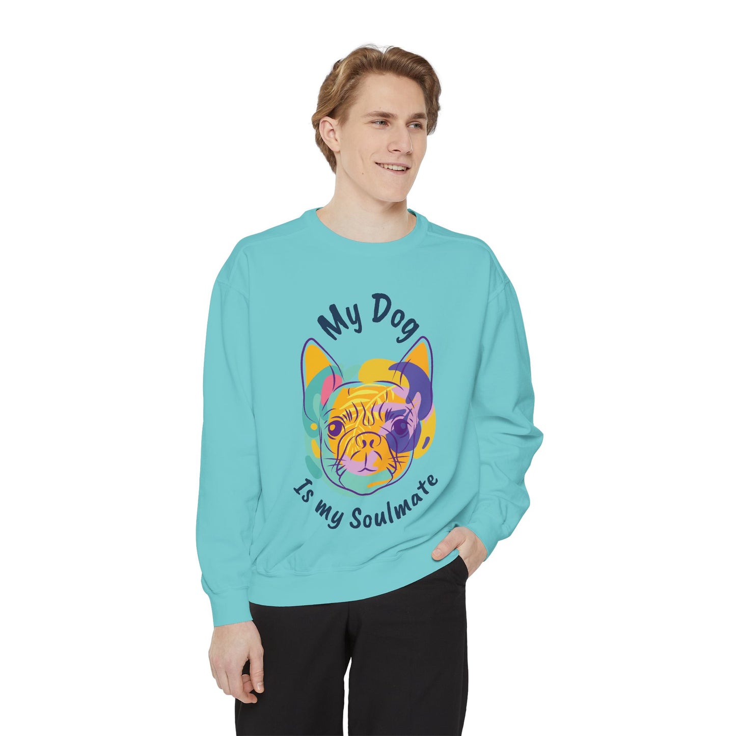 My Dog is my Soulmate— 'Dog Lover' Crewneck