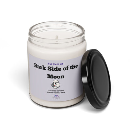 Bark Side of the Moon Scented Soy Candle - 9oz with Fun Quote