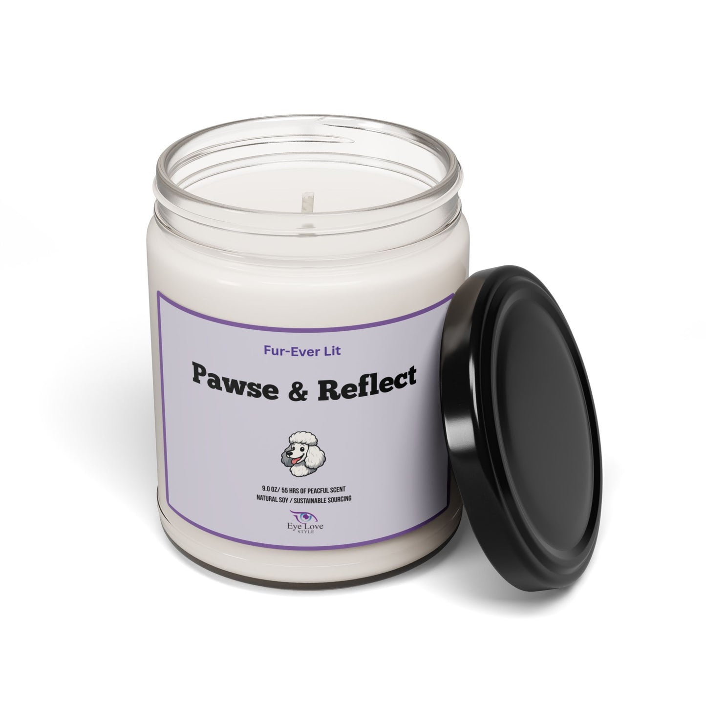 Paws and Reflect Scented Soy Candle - 9oz, Perfect Gift for Friends