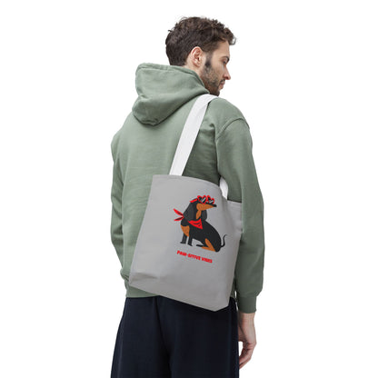 Custom Tote Bag - Paw-sitive Vibes AOP