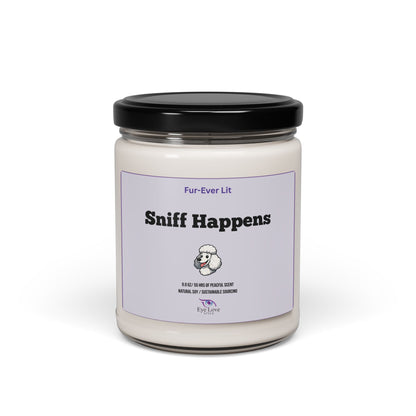 Sniff Happens Scent Soy Candle - 9oz, Perfect Gift for Friends