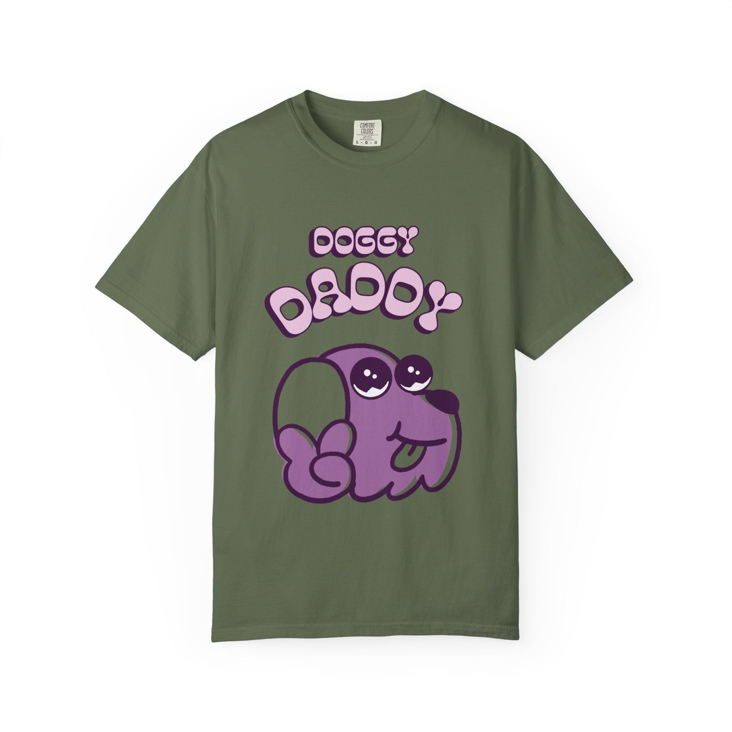 Doggy Daddy T-Shirt — Cute Cartoon Pup Graphic Tee