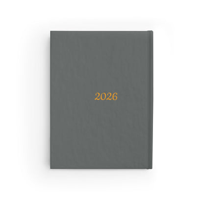 Tabby Cat Glasses Inspirational Ruled Journal — Cute Motivational Notebook