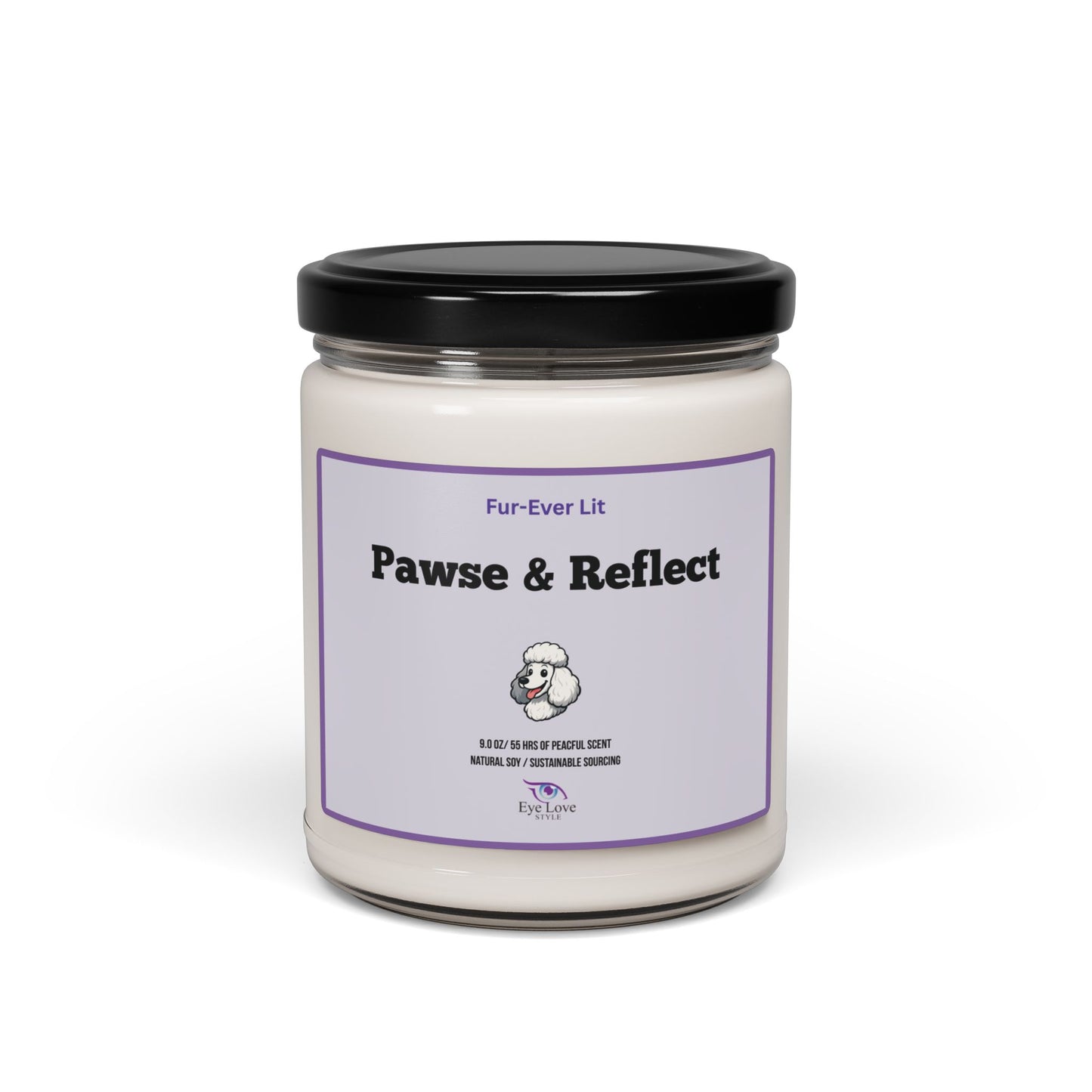 Paws and Reflect Scented Soy Candle - 9oz, Perfect Gift for Friends