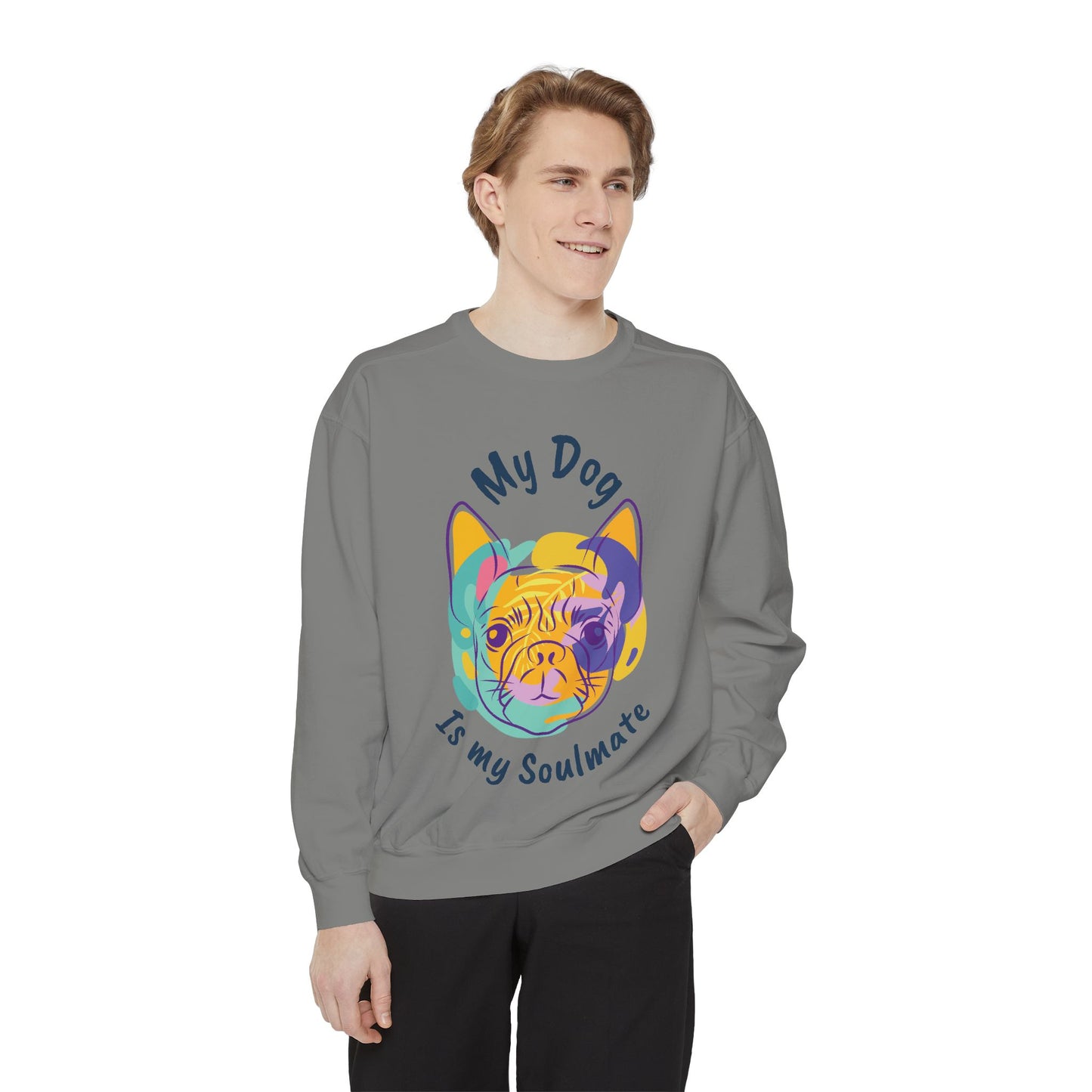 My Dog is my Soulmate— 'Dog Lover' Crewneck