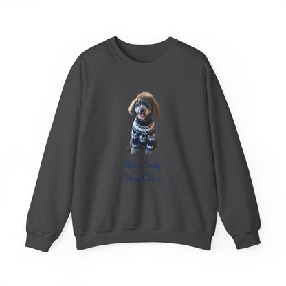 Stay Curly Stay Classy Poodle Sweatshirt