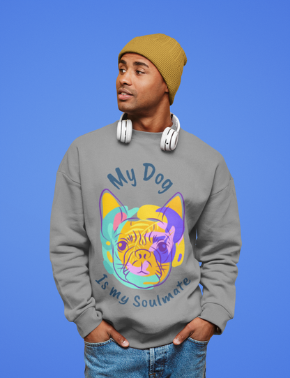 My Dog is my Soulmate— 'Dog Lover' Crewneck