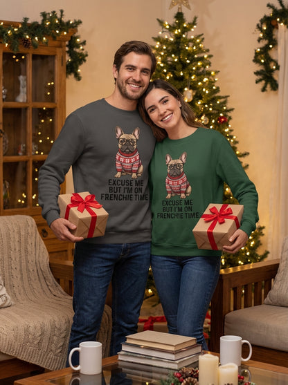 Frenchie Time French Bulldog Crewneck Sweatshirt