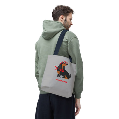 Custom Tote Bag - Paw-sitive Vibes AOP