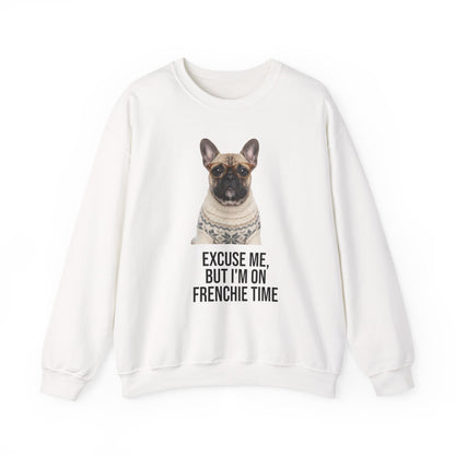 Frenchie Time French Bulldog Crewneck Sweatshirt